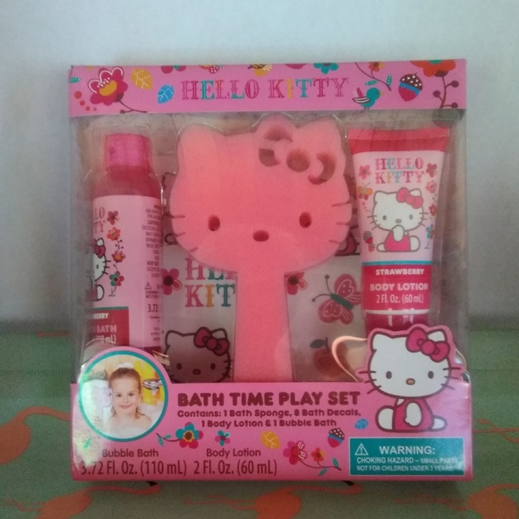 Hello Kitty Bath Accessories Gbg Beauty Hello Kitty Three Piece Bath